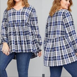 Lane Bryant Babydoll Shirt